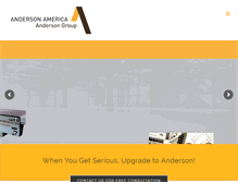 Tablet Screenshot of andersonamerica.com